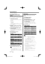 Preview for 12 page of Kenwood KDC-MP5033 Instruction Manual