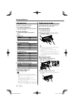 Preview for 14 page of Kenwood KDC-MP5033 Instruction Manual