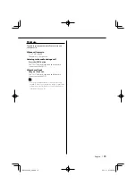 Preview for 15 page of Kenwood KDC-MP5033 Instruction Manual