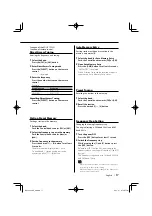 Preview for 17 page of Kenwood KDC-MP5033 Instruction Manual