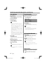 Preview for 20 page of Kenwood KDC-MP5033 Instruction Manual