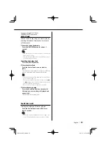 Preview for 25 page of Kenwood KDC-MP5033 Instruction Manual