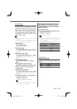 Preview for 27 page of Kenwood KDC-MP5033 Instruction Manual