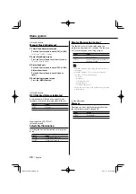 Preview for 28 page of Kenwood KDC-MP5033 Instruction Manual