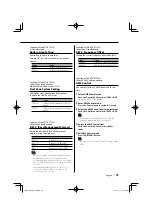 Preview for 29 page of Kenwood KDC-MP5033 Instruction Manual