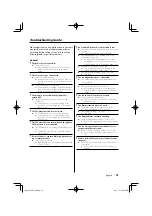 Preview for 41 page of Kenwood KDC-MP5033 Instruction Manual