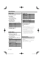 Preview for 8 page of Kenwood KDC-MP5036U Instruction Manual