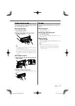 Preview for 9 page of Kenwood KDC-MP5036U Instruction Manual