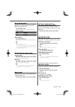 Preview for 15 page of Kenwood KDC-MP5036U Instruction Manual