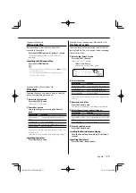 Preview for 17 page of Kenwood KDC-MP5036U Instruction Manual