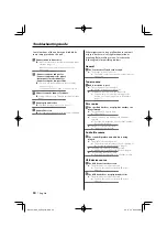 Preview for 30 page of Kenwood KDC-MP5036U Instruction Manual