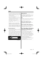 Предварительный просмотр 5 страницы Kenwood KDC-MP532U Instruction Manual