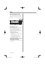 Предварительный просмотр 6 страницы Kenwood KDC-MP532U Instruction Manual