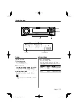 Preview for 11 page of Kenwood KDC-MP533V Instruction Manual