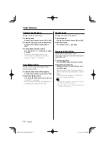 Preview for 12 page of Kenwood KDC-MP533V Instruction Manual