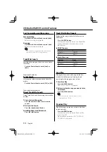 Preview for 14 page of Kenwood KDC-MP533V Instruction Manual