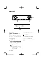 Preview for 16 page of Kenwood KDC-MP533V Instruction Manual