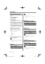 Preview for 18 page of Kenwood KDC-MP533V Instruction Manual