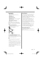 Предварительный просмотр 5 страницы Kenwood KDC-MP535U Instruction Manual