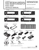 Preview for 1 page of Kenwood KDC-MP535U Service Manual