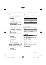 Preview for 17 page of Kenwood KDC-MP6036 Instruction Manual