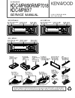 Preview for 1 page of Kenwood KDC-MP6090R Service Manual