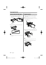 Preview for 58 page of Kenwood KDC-MP628 Instruction Manual