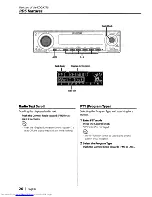 Предварительный просмотр 26 страницы Kenwood KDC-MP732 Instruction Manual