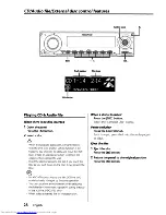 Предварительный просмотр 28 страницы Kenwood KDC-MP732 Instruction Manual