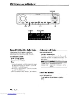 Предварительный просмотр 34 страницы Kenwood KDC-MP732 Instruction Manual