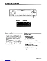 Предварительный просмотр 37 страницы Kenwood KDC-MP732 Instruction Manual