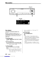 Предварительный просмотр 38 страницы Kenwood KDC-MP732 Instruction Manual