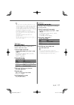 Preview for 17 page of Kenwood KDC-MP735U Instruction Manual