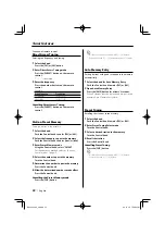 Preview for 22 page of Kenwood KDC-MP735U Instruction Manual