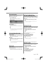 Preview for 25 page of Kenwood KDC-MP735U Instruction Manual