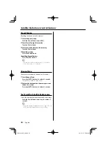 Preview for 30 page of Kenwood KDC-MP735U Instruction Manual