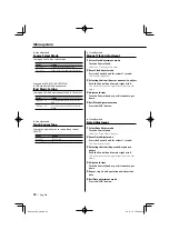 Preview for 34 page of Kenwood KDC-MP735U Instruction Manual