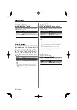 Preview for 36 page of Kenwood KDC-MP735U Instruction Manual