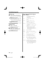 Preview for 48 page of Kenwood KDC-MP735U Instruction Manual