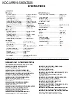 Preview for 26 page of Kenwood KDC-MP819 Service Manual