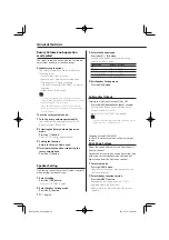 Preview for 14 page of Kenwood KDC-MP825 Instruction Manual