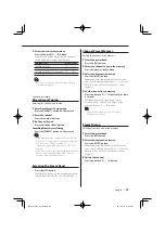 Preview for 27 page of Kenwood KDC-MP825 Instruction Manual