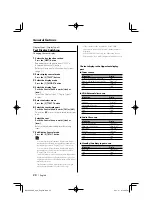 Preview for 20 page of Kenwood KDC-MP832U Instruction Manual