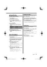 Preview for 27 page of Kenwood KDC-MP832U Instruction Manual