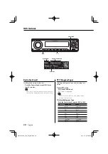 Preview for 28 page of Kenwood KDC-MP832U Instruction Manual