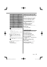 Preview for 29 page of Kenwood KDC-MP832U Instruction Manual