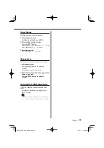 Preview for 39 page of Kenwood KDC-MP832U Instruction Manual