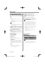 Preview for 46 page of Kenwood KDC-MP832U Instruction Manual