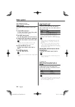 Preview for 48 page of Kenwood KDC-MP832U Instruction Manual