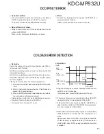 Предварительный просмотр 23 страницы Kenwood KDC-MP832U Service Manual